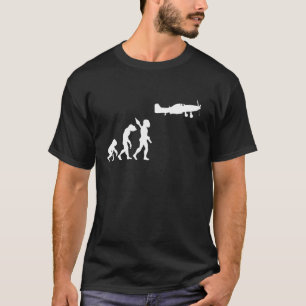 Vliegtuig Vliegtuig Vliegtuig Piloot Luchtvaart Ev T-shirt