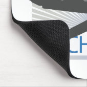 Vliegtuig voor beukenvliegtuigen muismat (Hoek)