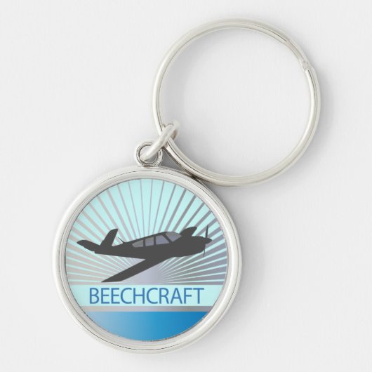 Vliegtuig voor beukenvliegtuigen sleutelhanger (Voorkant)