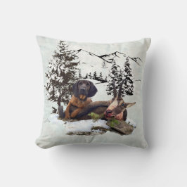 Vliegtuig voor de jacht op gebergte kussen