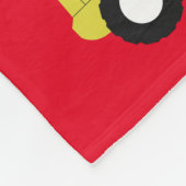 Vliegtuig voor de sectie Bouw- en graafwerkzaamhed Fleece Deken (Hoek)