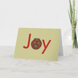 Vliegtuig voor de visserij op vissers met de henge feestdagen kaart