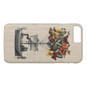 Vliegtuig voor de vlinder 2 Case-Mate iPhone case (Achterkant (Horizontaal))