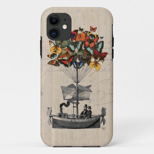 Vliegtuig voor de vlinder 2 Case-Mate iPhone case (Achterkant)