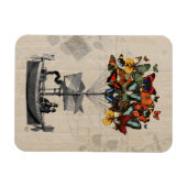 Vliegtuig voor de vlinder 2 magneet (Horizontaal)