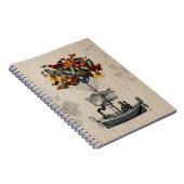 Vliegtuig voor de vlinder 2 notitieboek (Rechterzijde)