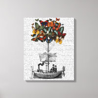 Vliegtuig voor de vlinder