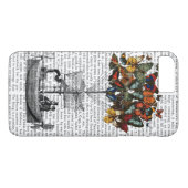 Vliegtuig voor de vlinder Case-Mate iPhone case (Achterkant (Horizontaal))