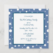 Vliegtuig voor kerstkerstkerstmis met een persoonl kaart (Achterkant)