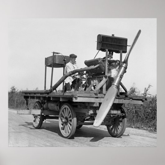 Vliegtuig Wagon: 1922 Poster (Voorkant)