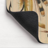 Vliegtuigaas op gelaagd papier muismat (Hoek)