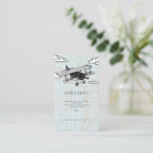  vliegtuigafdichtingskaart voor luiers informatiekaartje (Staand voorkant)