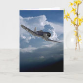 Vliegtuigartikelen Kaart (Gele Bloem)