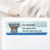 Vliegtuigavontuuravontuur Etiket (Insitu)