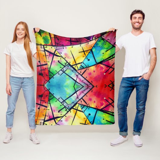 Vliegtuigbak, 50 x 60 inch fleece deken (In situ)