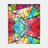 Vliegtuigbak, 50 x 60 inch fleece deken (Voorkant)