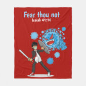 Vliegtuigbak, 50 x 60 inch fleece deken (Voorkant)