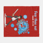 Vliegtuigbak, 50 x 60 inch fleece deken (Voorkant (Horizontaal))