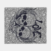 Vliegtuigbak, 50 x 60 inch fleece deken (Voorkant (Horizontaal))