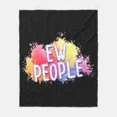 Vliegtuigbak, 50 x 60 inch fleece deken (Voorkant)