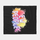 Vliegtuigbak, 50 x 60 inch fleece deken (Voorkant (Horizontaal))