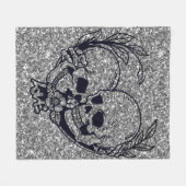 Vliegtuigbak, 50 x 60 inch fleece deken (Voorkant (Horizontaal))