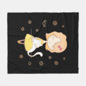 Vliegtuigbak, 50 x 60 inch fleece deken (Voorkant (Horizontaal))