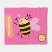 Vliegtuigbak, 50 x 60 inch fleece deken (Voorkant (Horizontaal))