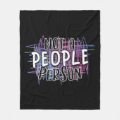 Vliegtuigbak, 50 x 60 inch fleece deken (Voorkant)