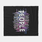 Vliegtuigbak, 50 x 60 inch fleece deken (Voorkant (Horizontaal))