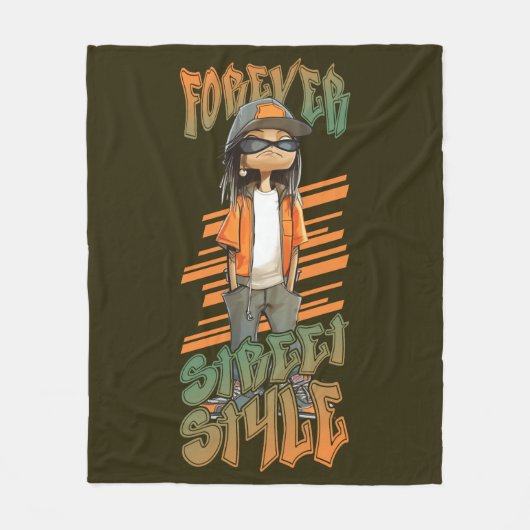 Vliegtuigbak, 50 x 60 inch fleece deken (Voorkant)