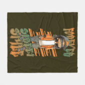 Vliegtuigbak, 50 x 60 inch fleece deken (Voorkant (Horizontaal))