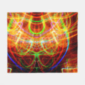 Vliegtuigbak, 50 x 60 inch fleece deken (Voorkant (Horizontaal))