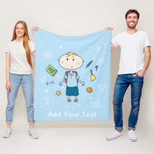 Vliegtuigbak, 50 x 60 inch fleece deken