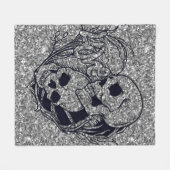 Vliegtuigbak, 50 x 60 inch fleece deken (Voorkant (Horizontaal))