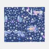 Vliegtuigbak, 50 x 60 inch fleece deken (Voorkant (Horizontaal))