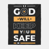 Vliegtuigbak, 50 x 60 inch fleece deken (Voorkant)