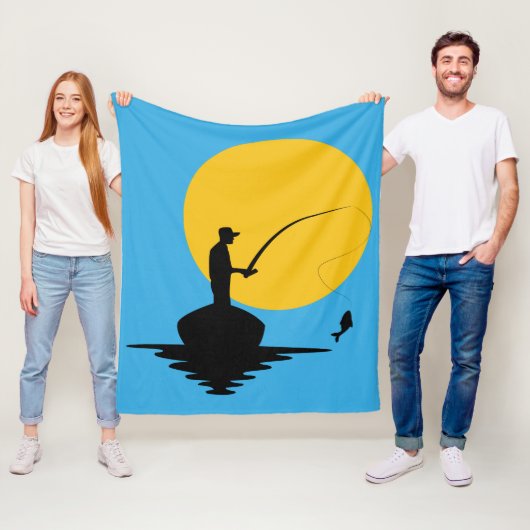 Vliegtuigbak, 50 x 60 inch fleece deken (In situ)