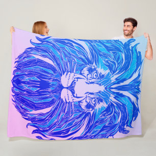 Vliegtuigbak, 60 x 80 inch fleece deken
