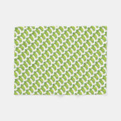 Vliegtuigbak/Cute-schildpadden Fleece Deken (Voorkant (Horizontaal))