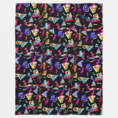 Vliegtuigbak, groot 60 x 80 inch fleece deken (Voorkant)