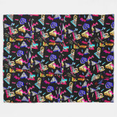 Vliegtuigbak, groot 60 x 80 inch fleece deken (Voorkant (Horizontaal))