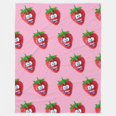 Vliegtuigbak, groot 60 x 80 inch fleece deken (Voorkant)