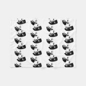 Vliegtuigbak, klein, 30 x 40 inch fleece deken (Voorkant (Horizontaal))