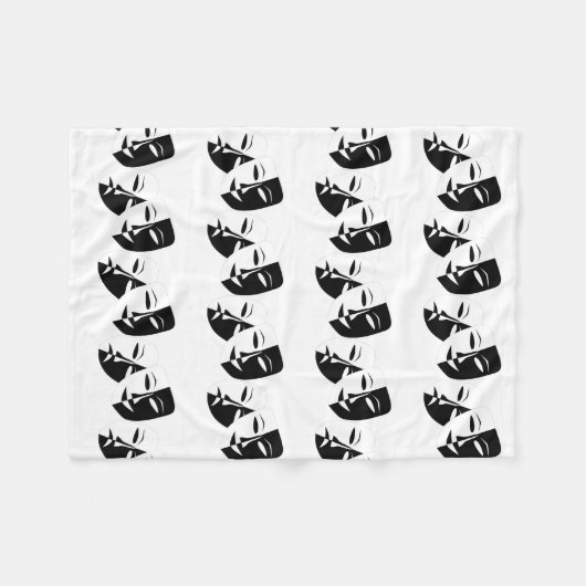 Vliegtuigbak, klein, 30 x 40 inch fleece deken (Voorkant (Horizontaal))