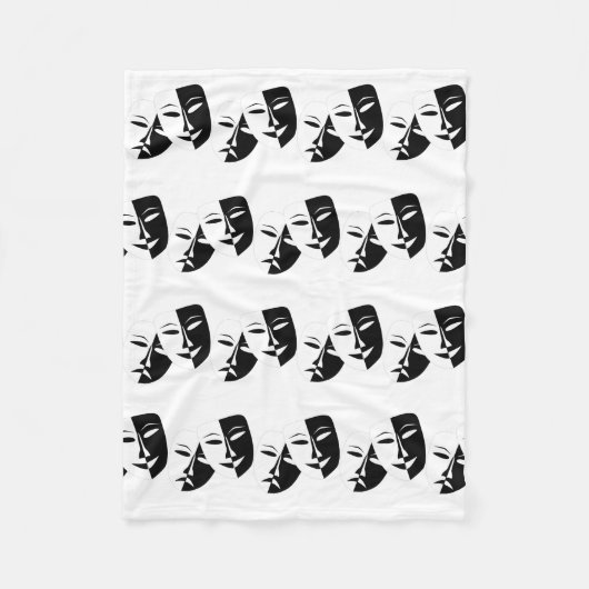 Vliegtuigbak, klein, 30 x 40 inch fleece deken (Voorkant)