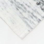 Vliegtuigbak met grizzly beer fleece deken (Hoek)