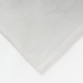 Vliegtuigbak/Roos Fleece Deken (Hoek)