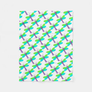 Vliegtuigbak/verklikkerbellen Fleece Deken