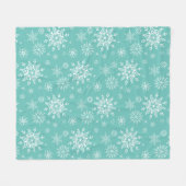 Vliegtuigbank voor feestdag fleece deken (Voorkant (Horizontaal))